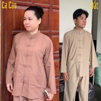 ĐỒ LAM ĐI CHÙA  Lãnh Tụ Cổ Tàu Không Thêu