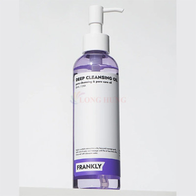 Dầu tẩy trang Frankly Deep Cleansing Oil giúp làm sạch mụn ẩn và mụn đầu đen (200ml) - Hàng chính hãng