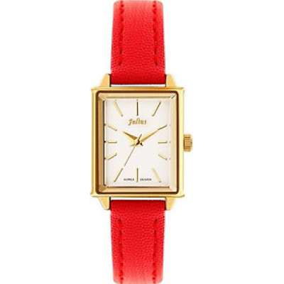 Đồng Hồ Nữ Julius Hàn Quốc JA-787 Mặt Chữ Nhật Dây Da