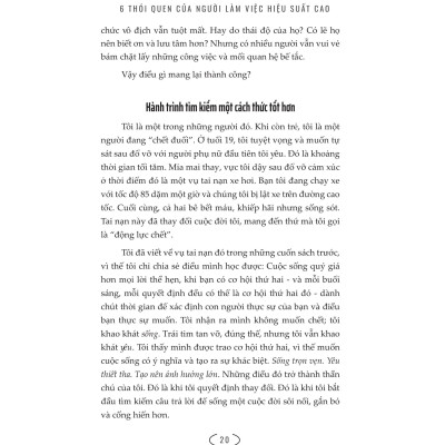 6 Thói Quen Của Người Làm Việc Hiệu Suất Cao