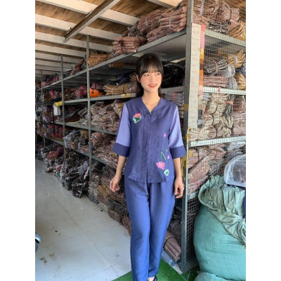 ĐỒ LAM ĐI CHÙA  PHÁP PHỤC PHẬT GIÁO # TAY PHỐI TƠ