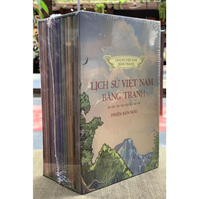 LSVN Bằng Tranh - Bản Màu - Mỏng - Hộp 16 Cuốn  - Bản Quyền