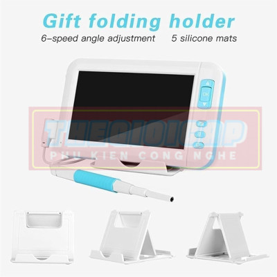 Camera Nội Soi Tai Màn Hình 4,3 inch HD1080P 2.0MP 3,9mm - Dụng Cụ Lấy Ráy Tai Thông Minh Cầm Tay P20 - Hàng Nhập Khẩu