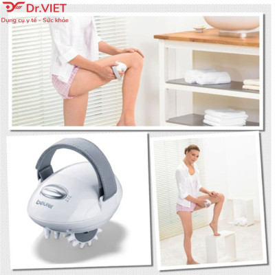 Máy massage cầm tay Beurer CM50 Hàng chính hãng - Xuất xứ Đức, thúc đẩy lưu thông máu, làm săn chắc da