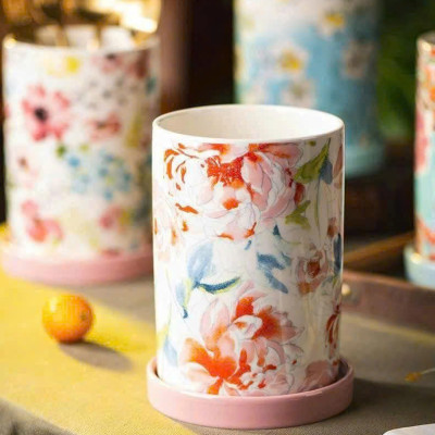 LỌ ĐA NĂNG HỌA TIẾT NHÀ MAGRACE Hàng chính hãng