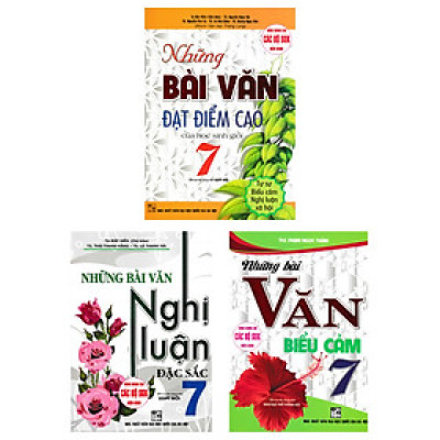 Combo Bộ Sách Tham Khảo Văn Mẫu Lớp 7 (Dùng Chung Cho Các Bộ SGK Hiện Hành) (Bộ 3 Cuốn)