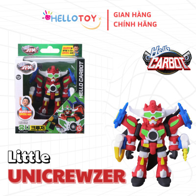 Đồ chơi Robot Little Unicrewzer - Hello Carbot HC-F-006SD cho trẻ em trên 37 tháng tuổi chất liệu nhựa PVC an toàn