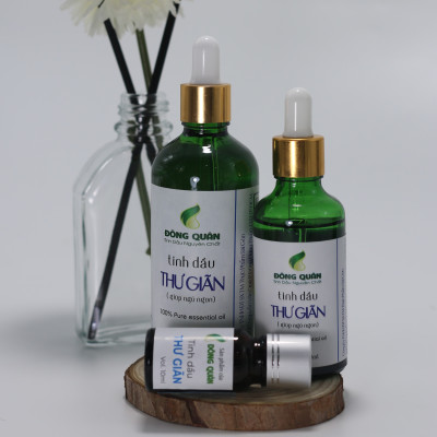 Tinh Dầu Tập Trung Nguyên Chất Đông Quân Làm Thơm Phòng, Tăng Cường Trí Nhớ, Giảm Stress, Cải Thiện Giấc Ngủ 100ml/lọ