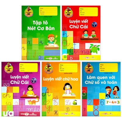 Bộ Sách Tủ Sách Bé Vào Lớp 1 (Bộ 5 Cuốn)