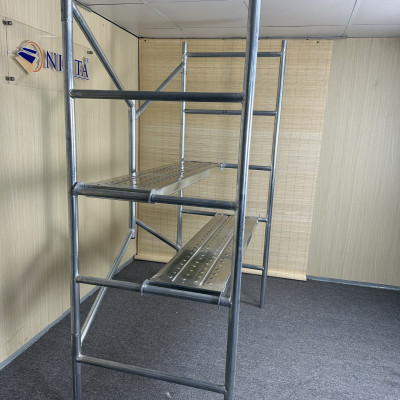 [NEW] Giàn giáo di động 2 mâm đứng MD180, chắc chắn, dùng cho công trình, có thể ghép nối tăng chiều cao, chính hãng Nikita