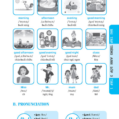 The Langmaster - Bài Tập Tiếng Anh Lớp 3 - Tập 1 (Có Đáp Án) - Global Success - MT