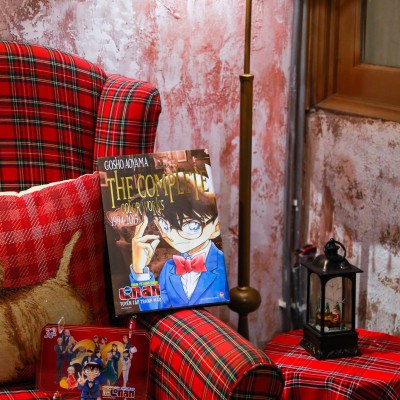 Truyện Tranh Artbook Thám Tử Lừng Danh Conan Tuyển Tập Tranh Màu The Complete Color Works 1994-2015 (Chang