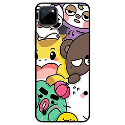 Ốp lưng dành cho Realme C21Y - C25Y mẫu Các Chú Gấu Tập Hợp