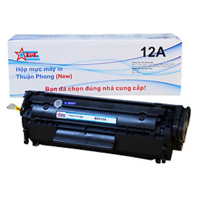 Hộp mực Thuận Phong 12A (TỰ NẠP) dùng cho máy in HP LJ 1010/ 1020/ 3030/ 3050/ Canon LBP 2900/ 3000/ MF 4000/ 4100 - Hàng Chính Hãng
