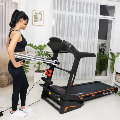 Máy Chạy Bộ Lifesport LS-8, Máy Chạy Bộ Tích Hợp 12 Bài Tập Cơ Bản Tới Nâng Cao,Có Thể Gập Gọn Di Chuyển Dễ Dàng