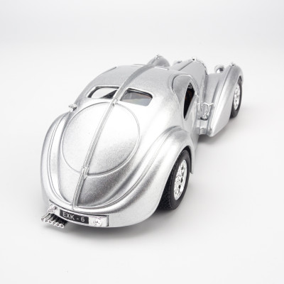 Xe Mô Hình Bugatti Atlantic Silver 1:24 Bburago - MH18-22092