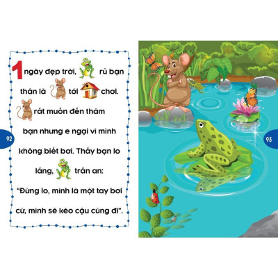 Sách - Phát Triển Tư Duy Và Ngôn Ngữ Cho Bé - Truyện Đọc Bằng Hình Ảnh - Truyện Ngụ Ngôn Đặc Sắc - Combo 6 Cuốn - Việt Thư