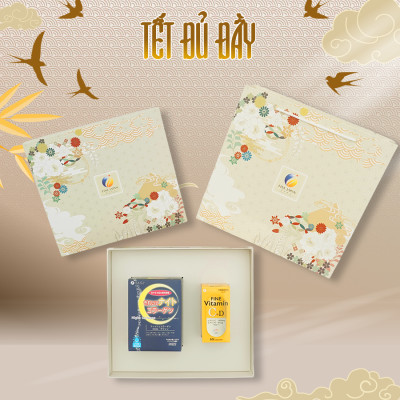 [Quà Tết Nguyên Đán 2024] TẾT ĐỦ ĐẦY Fine Japan Collagen Đẹp Da + Ngủ Sâu Giấc và Vitamin C+D