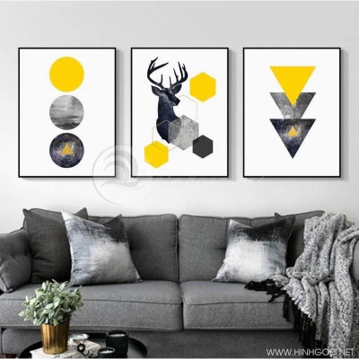 Tranh tráng gương dài 1,2m treo phòng khách, phòng ăn, trang trí phòng đẹp