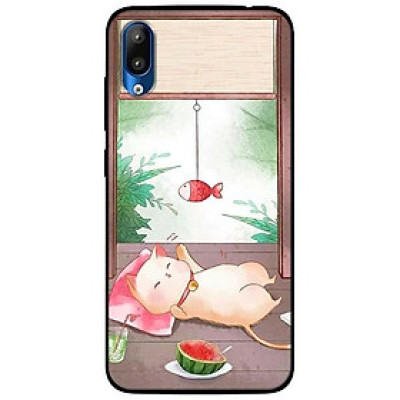 Ốp lưng dành cho Vsmart Star mẫu Mèo Nằm Chờ Cá