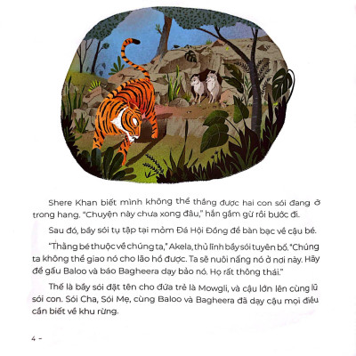 Sách - Truyện Cổ Tích Hay Nhất Thế Giới - Cậu Bé Rừng Xanh - The Jungle Book