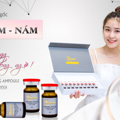 Tế bào gốc DNA cá hồi mờ thâm, giảm nám Larian 8ml (Larian Whitening Ampoule)