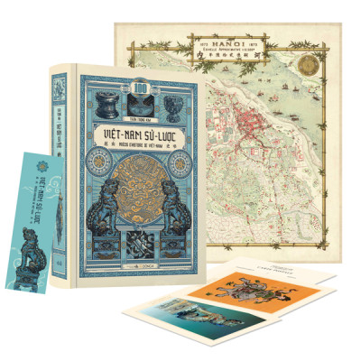 Việt Nam Sử Lược (Ấn Bản Kỉ Niệm 100 Năm) - Tặng Kèm Bản Đồ + Bookmark + Bộ Postcard 8 Tấm - Tái Bản (DA)