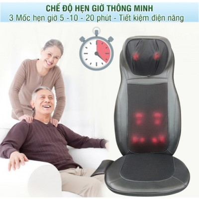 Ghế (đệm) massage ô tô hồng ngoại Puli PL-802