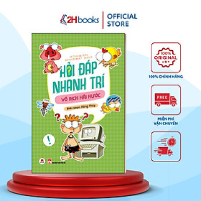 Sách Thiếu Nhi- Hỏi đáp nhanh trí - Vô địch hài hước (Tái bản 2023)- 2HBooks