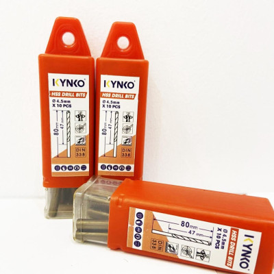 MŨI KHOAN INOX KYNKO HSS-M2-045 đường kính phi 4.5mm