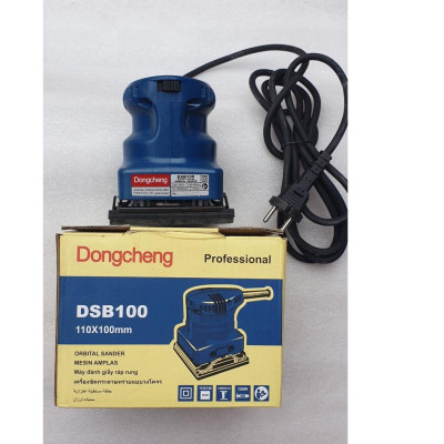 MÁY ĐÁNH GIẤY RÁP RUNG (HÌNH VUÔNG) 150W DONGCHENG DSB100 - HÀNG CHÍNH HÃNG