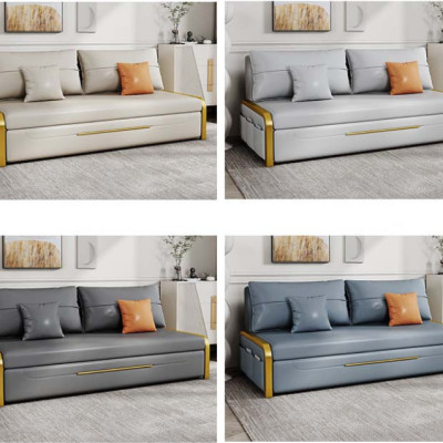 Sofa giường đa năng hộc kéo HGK-09 ngăn chứa đồ tiện dụng Juno Sofa KT 1m8