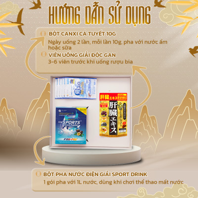 [Quà Tết Nguyên Đán 2024] TẾT AN YÊN Fine Japan Thực Phẩm Chức Năng Cho Nam Giới Tuổi Trung Niên