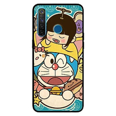 Ốp lưng dành cho Realme 5 - 5s - 6i mẫu Mèo Máy Nháy Mắt