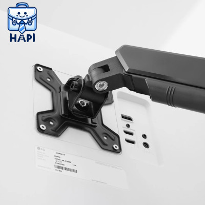 Giá đỡ màn hình hàng chính hãng HyperWork Core Arm HPW-SA01 chân đế nhôm nguyên khối, hỗ trợ màn hình 22-32 inch