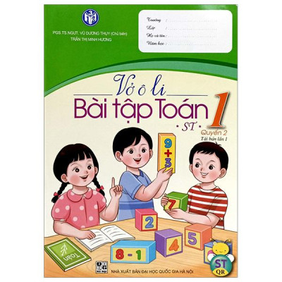 Sách - Vở Ô Li Bài Tập Toán 1 - Quyển 2 (Sáng Tạo)