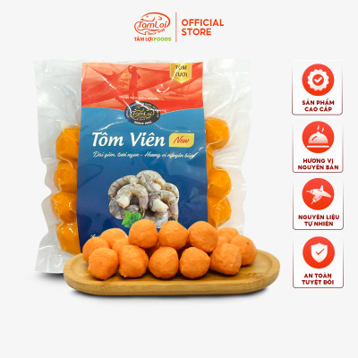 Combo 2 gói Tôm viên Tâm Lợi 500 gram, loại cao cấp - Hương vị tự nhiên  - Giao nhanh trong 3h 