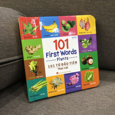 Sách - 101 Từ Đầu Tiên: Thực Vật (Tái Bản) (ML)