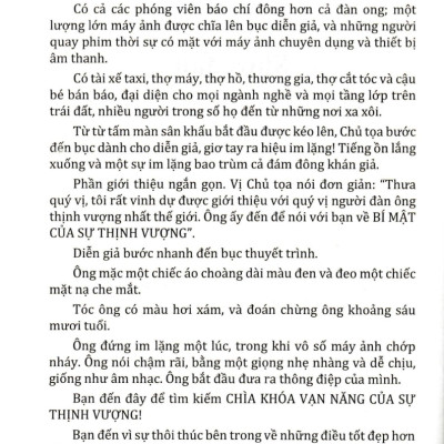 Chìa Khóa Vạn Năng Của Sự Thịnh Vượng (Sbooks) 