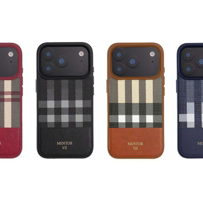 Ốp lưng da cho iPhone 17 Pro Max , 17 Pro chính hãng Mentor VII LATUS (có ngăn để ATM) - Hàng chính hãng