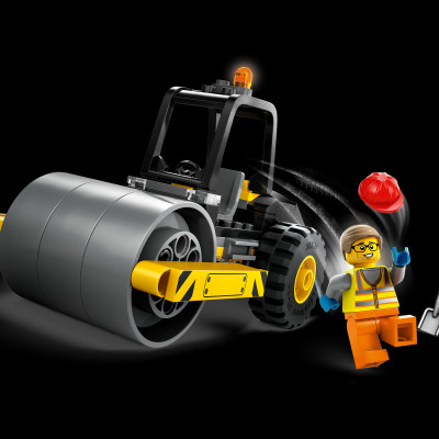 Đồ Chơi Lắp Ráp Xe Lu Công Trình - Construction Steamroller - Lego City 60401 (78 Mảnh Ghép)