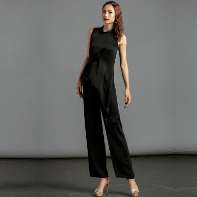 Áo Kiểu Peplum Áo Kiểu Cao Cấp Thời trang thiết kế Hity TOP118 (Đen Huyền Bí)