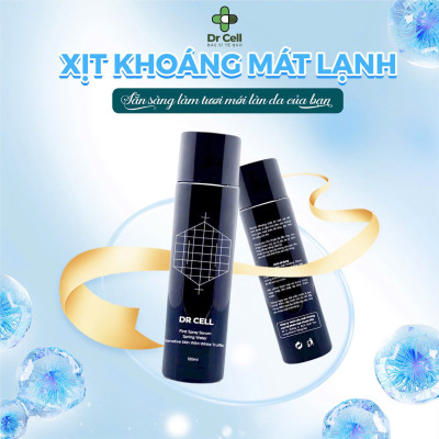 Xịt Khoáng Tế Bào Gốc Dr Cell 120ml cấp ẩm phục hồi da cho da tươi trẻ - Hàng Chính Hãng