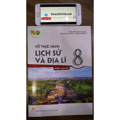 Sách - Combo vở thực hành lịch sử và địa lí 8 phần Địa Lí + lịch sử ( kết nối tri thức )