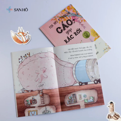 Sách Chú Cáo Tinh Nghịch | Combo 8 Cuốn | Sách Thiếu Nhi Song Ngữ | Corey R. Tabor | Sanhobooks
