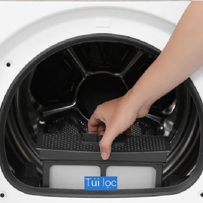 Máy sấy bơm nhiệt Toshiba 8 kg TD-T37BS90HWV(WT) - HÀNG CHÍNH HÃNG - CHỈ GIAO HCM