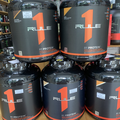 Thực phẩm tăng cơ Rule 1 Protein Isolate/ Hydrolysate 4.8-5.01lb tặng Rule 1 Shaker
