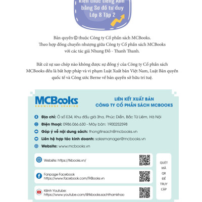 Làm Chủ Kiến Thức Tiếng Anh Bằng Sơ Đồ Tư Duy Lớp 8 - Tập 2