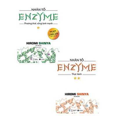 Combo Nhân Tố Enzyme: Thực Hành + Phương Thức Sống Lành Mạnh (Bộ 2 Cuốn)