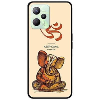 Ốp lưng dành cho Realme C35 mẫu Thần Voi Thiền